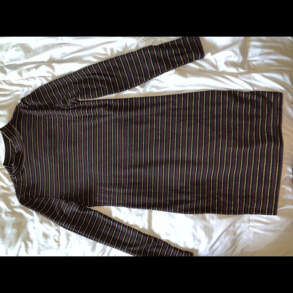 Shimmery Long sleeve dress